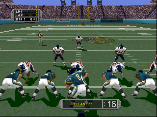 Madden NFL 99 (Europe) In game screenshot